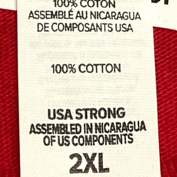 "Just the Tip -- I Promise" Adult NOS 2XL Red T-Shirt - Picture 5 of 7